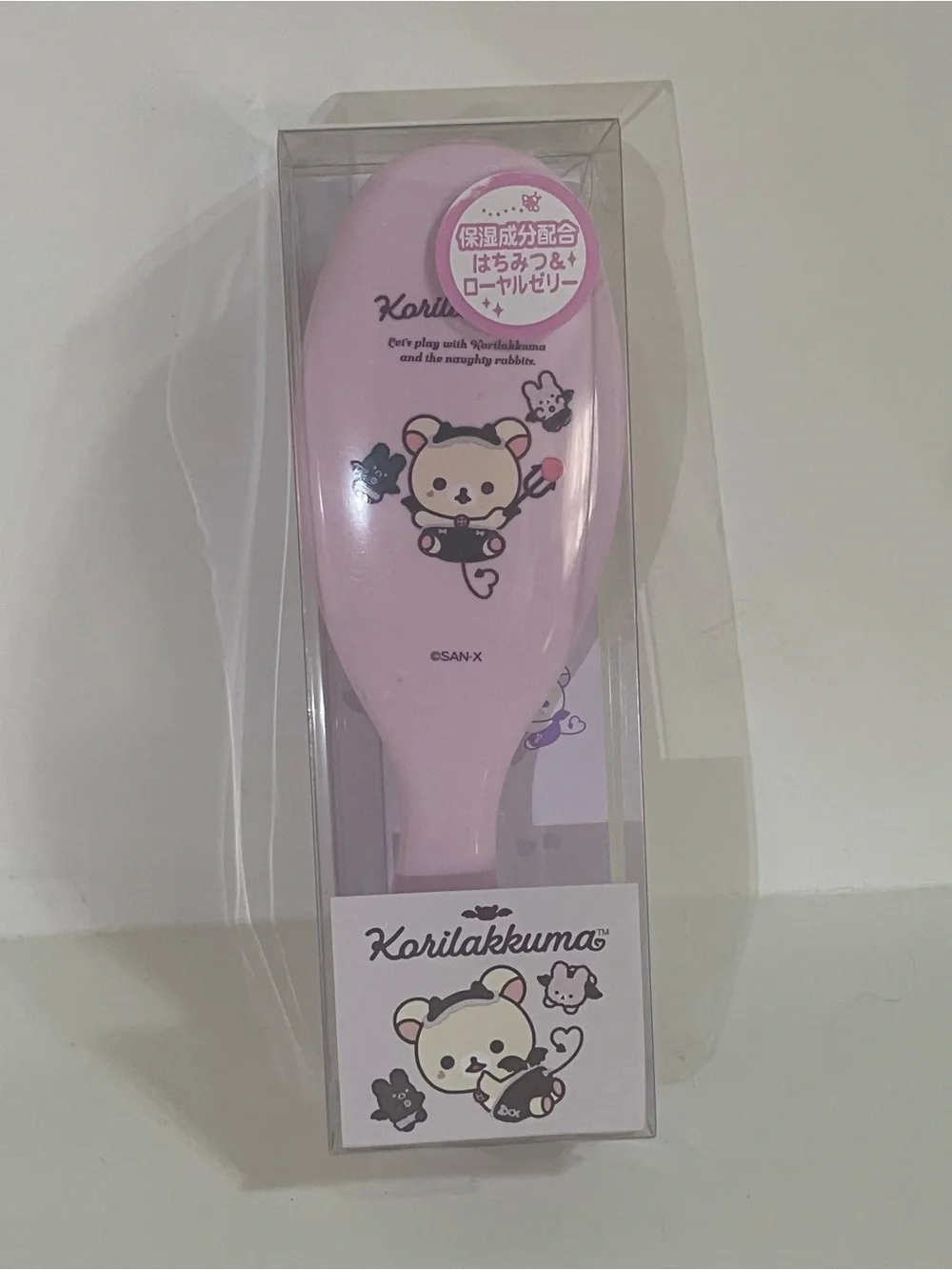 Rilakkuma “Little Devil” Series Brush and Foldable Comb Set